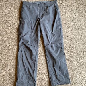 Eddie Bauer mens fleeced line tech pants